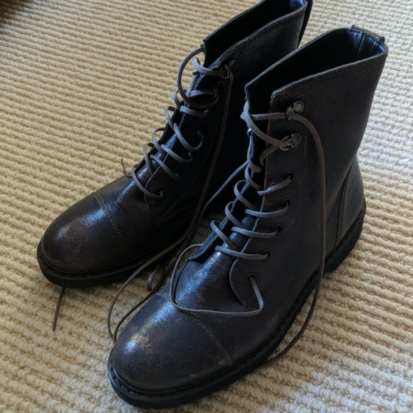 paul green combat boots